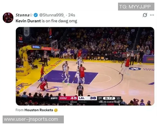 吉莱斯皮上半场表现惊艳6投5中斩获13分三分球命中率高达75